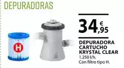 CMB Bricolage Depuradora cartucho krystal clear oferta