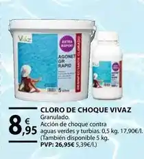 CMB Bricolage Vivaz - cloro de choque oferta