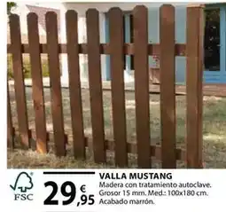 CMB Bricolage Mustang - valla oferta