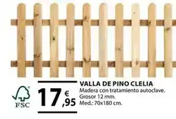 CMB Bricolage Valla de pino clelia oferta