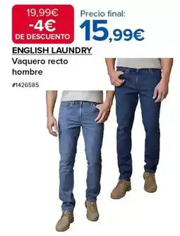 Costco Vaquero recto hombre oferta