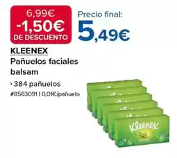 Costco Kleenex - panuelos faciales balsam oferta