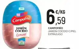 Comerco Cash & Carry CAMPOFRÍO Jamón cocido c/piel extrajugo oferta