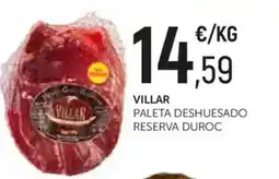 Comerco Cash & Carry VILLAR Paleta deshuesado reserva duroc oferta