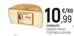 Comerco Cash & Carry CERRATO Queso viejo tostado 1/2 pza, oferta