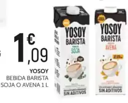 Comerco Cash & Carry YOSOY Bebida barista soja o avena oferta
