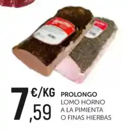 Comerco Cash & Carry PROLONGO Lomo horno a la pimienta o finas hierbas oferta
