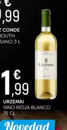 Comerco Cash & Carry URZEMAI Vino rioja blanco oferta