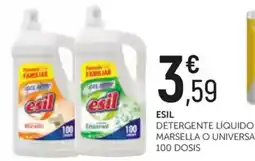 Comerco Cash & Carry ESIL Detergente líquido marsella o universal 100 dosis oferta