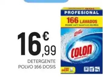 Comerco Cash & Carry COLON Detergente polvo 166 dosis oferta
