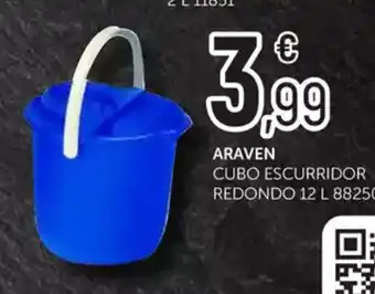 Comerco Cash & Carry ARAVEN Cubo escurridor redondo oferta