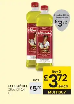 Eroski LA ESPAÑOLA Olive Oil 0,4, oferta