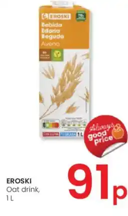 Eroski EROSKI Oat drink oferta