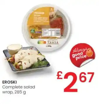 Eroski EROSKI Complete salad wrap oferta