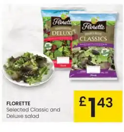 Eroski FLORETTE Selected Classic and Deluxe salad oferta