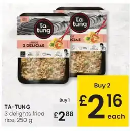 Eroski TA-TUNG 3 delights fried rice oferta