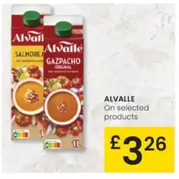 Eroski ALVALLE On selected products oferta
