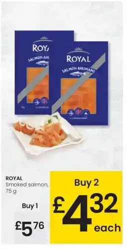 Eroski ROYAL Smoked salmon oferta