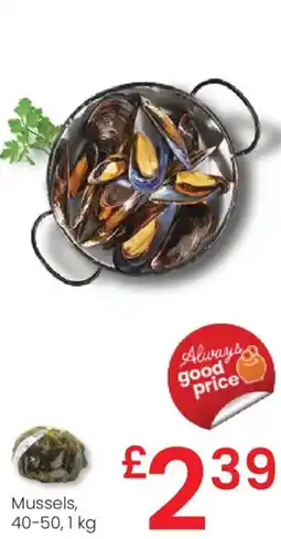 Eroski Mussels, 40-50 oferta