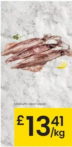 Eroski Medium-sized squid oferta