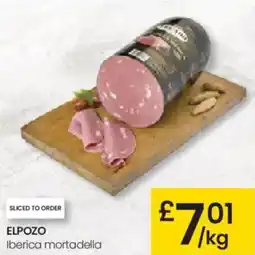 Eroski ELPOZO Iberica mortadella oferta