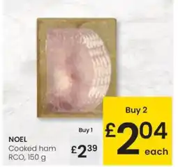 Eroski NOEL Cooked ham RCO oferta