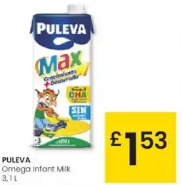Eroski PULEVA Omega Infant Milk oferta