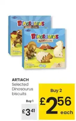 Eroski ARTIACH Selected Dinosaurus biscuits oferta