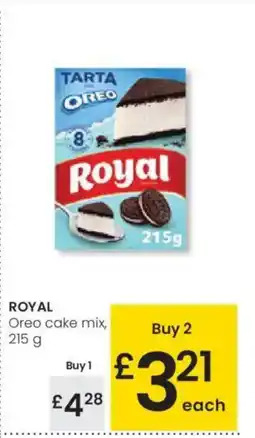 Eroski ROYAL Oreo cake mix oferta