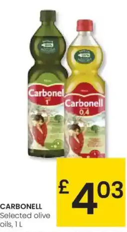 Eroski CARBONELL Selected olive oils oferta