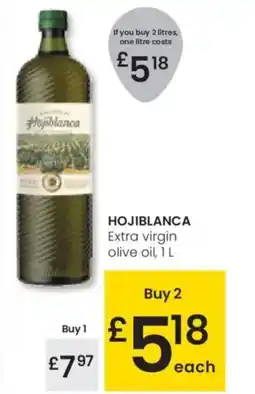 Eroski HOJIBLANCA Extra virgin olive oil oferta