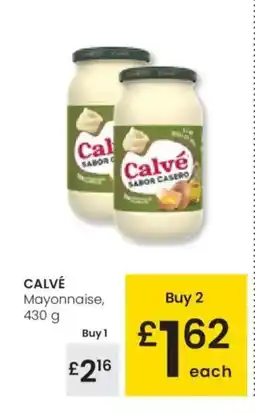 Eroski CALVÉ Mayonnaise, oferta