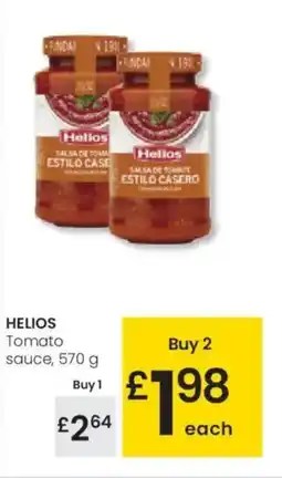 Eroski HELIOS Tomato sauce oferta
