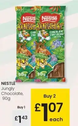 Eroski NESTLÉ Jungly Chocolate oferta