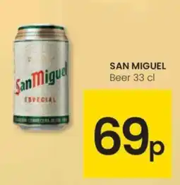 Eroski SAN MIGUEL Beer oferta