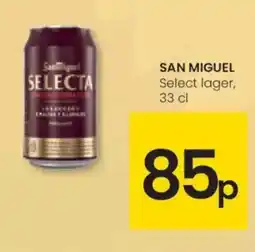 Eroski SAN MIGUEL Select lager oferta