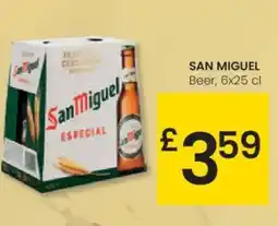 Eroski SAN MIGUEL Beer oferta