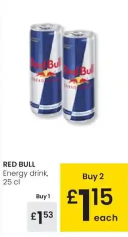 Eroski RED BULL Energy drink oferta