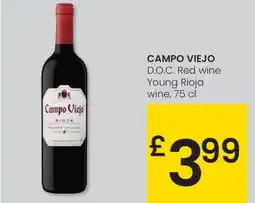 Eroski CAMPO VIEJO D.O.C. Red wine Young Rioja wine oferta