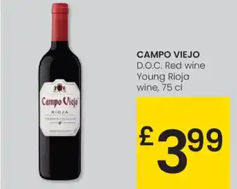 Eroski CAMPO VIEJO D.O.C. Red wine Young Rioja wine oferta