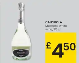 Eroski CALDIROLA Moscato white wine, oferta