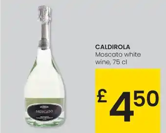 Eroski CALDIROLA Moscato white wine, oferta