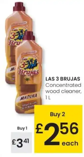 Eroski LAS 3 BRUJAS Concentrated wood cleaner, oferta