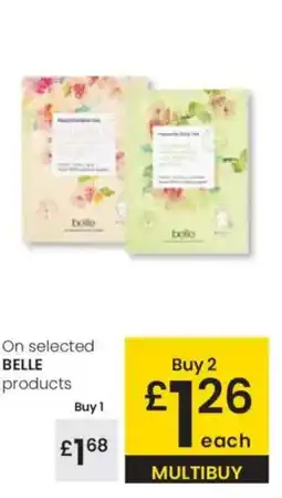 Eroski BELLE On selected products oferta