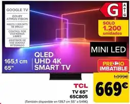Carrefour Tcl - tv 65 65c805 oferta