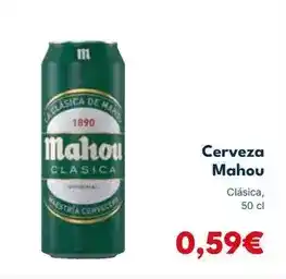 Cash Unide Mahou - cerveza clasica oferta