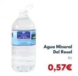 Cash Unide Del rosal - agua mineral oferta