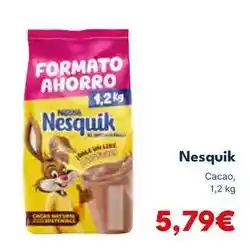 Cash Unide Nesquik - cacao oferta