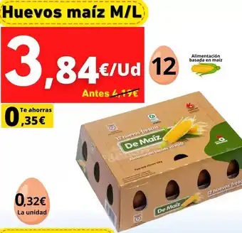 Tu Trébol Hipermercados Huevos maíz oferta
