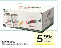 Caprabo SAN MIGUEL Cervesa oferta